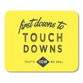 thumbnail image 1 of Green American First Downs to Touchdowns That How We Mousepad Mouse Pad Mouse Mat 9x10 inch, 1 of 3