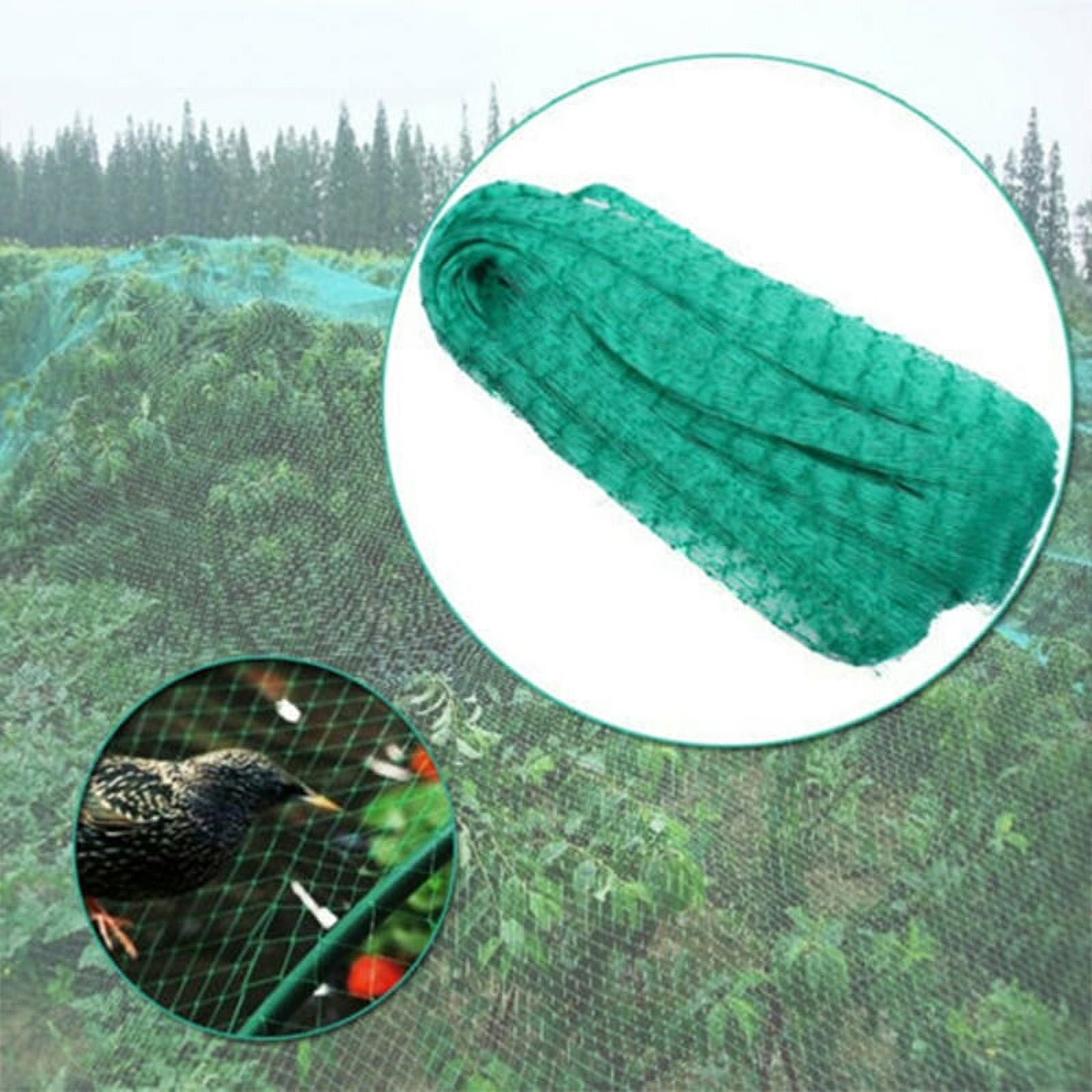 Green Anti Bird Protection Net Mesh Garden Plant Netting Protect Plants