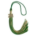 thumbnail image 1 of Endea Graduation Green/Antique Gold Mixed Color Graduation Tassel with Gold Date Drop, 1 of 11