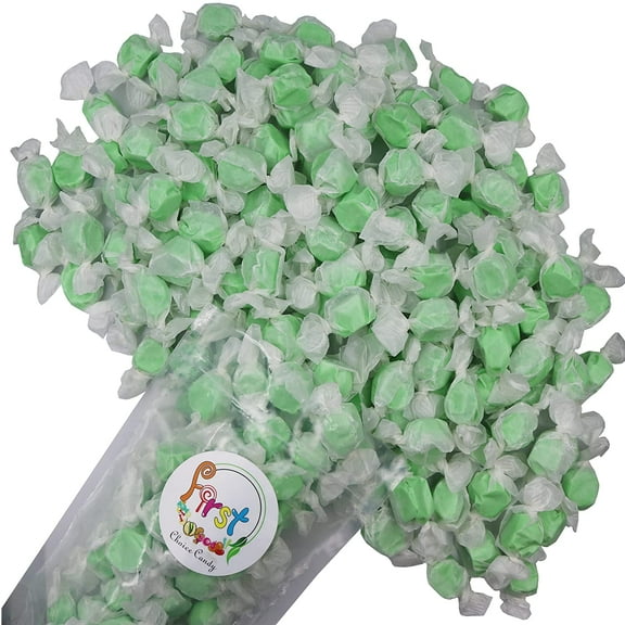 Green Apple Gourmet Salt Water Taffy 2 Pound