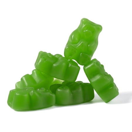 NY SPICE SHOP Green Apple Gummy Bears - 5 Pound - Sour Apple Bears - Apple Flavored Gummies - Apple Candy Bears - Apple Gummie Bears