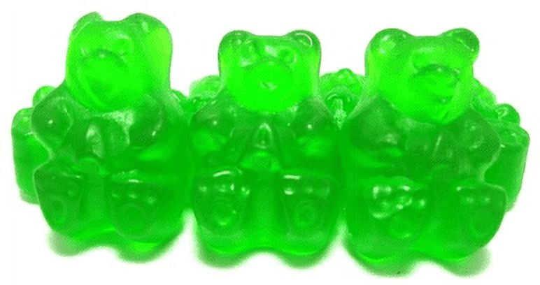 Green Apple Gummy Bears, 20 lbs/9.07 kg, Bulk Food Service