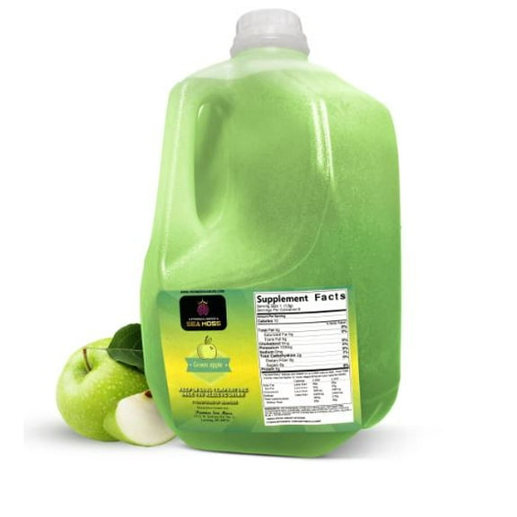Green Apple Lemonade, Sea Moss Gallon