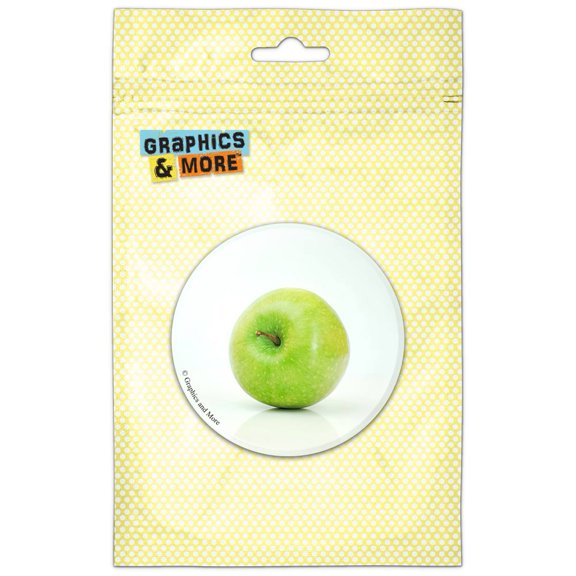 Green Apple Pinback Button Pin Badge