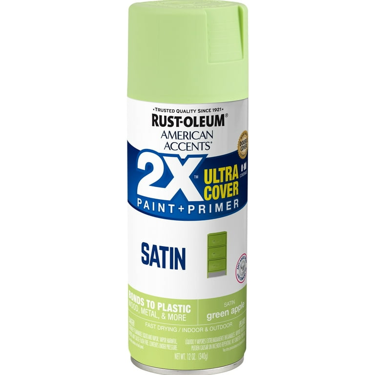 あっぷるグリーン Rust-Oleum 327946 American Accents 2X Ultra Cover Green Apple