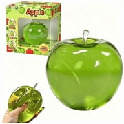 Green Apple Squishy,Apple Squishies Stress - Realistic Slow Rising Fruit Fidget for Stress Relief & Anxiety Relaxation