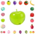 thumbnail image 1 of Green Apple Squishy Stress Relief Toy Slow Rising Soft Squeeze Ball Fruit Sensory Fidget Toy for Anxiety ADHD Autism Kids Adults Portable Hand Therapy Stress Ball, 1 of 8