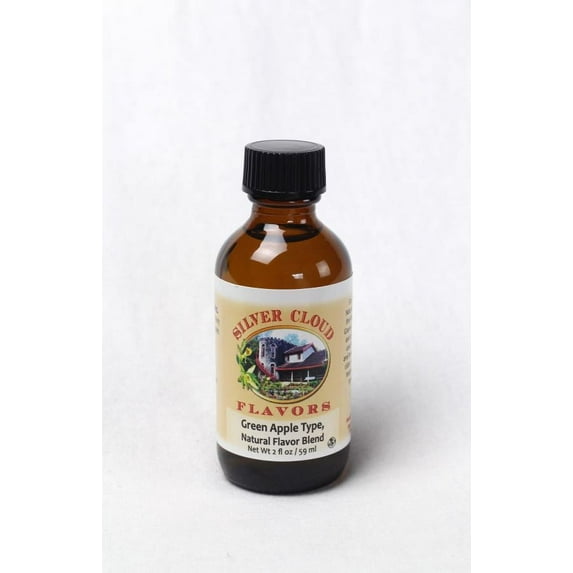 Green Apple Type Extract, Natural Flavor Blend - 2 fl. oz. glass bottle