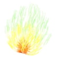 thumbnail image 1 of Green Aquarium Simulation Coral Fireworks Flower Silicone Fluorescent Glow Ornaments Fish Tank Decoration, 1 of 7
