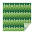 thumbnail image 1 of Green Argyle Pattern Square Tablecloth,Waterproof Square Table Cover,Wipeable Spillproof Washable Table Cover for Home Kitchen Party Decor 60"x60"(152x152cm), 1 of 6
