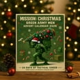 thumbnail image 1 of Green Army Men Advent Calendar 2025-24 Day Christmas Countdown Calendar with Toy Soldiers for Boys, Kids Military Toys Advent Calendars for Xmas Gift & Party Favors, 1 of 3