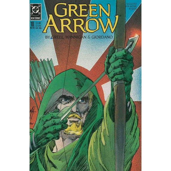 Green Arrow #10 VF ; DC Comic Book
