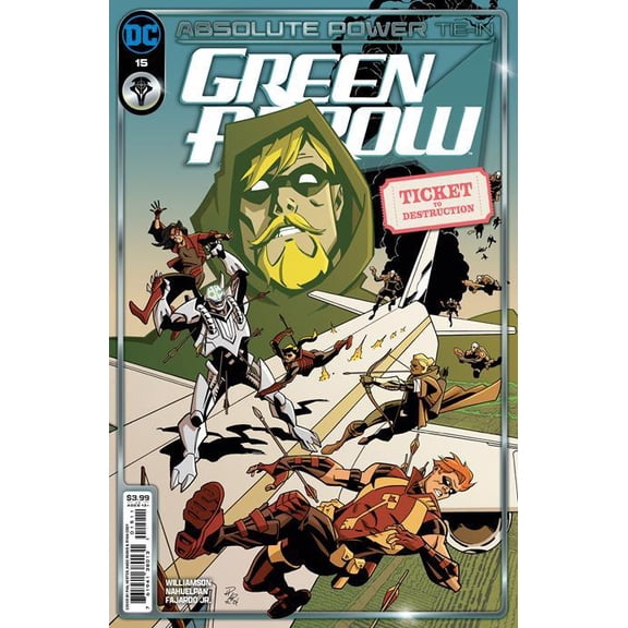 Green Arrow #15 Cvr A Phil Hester (absolute Power) DC Comics Comic Book