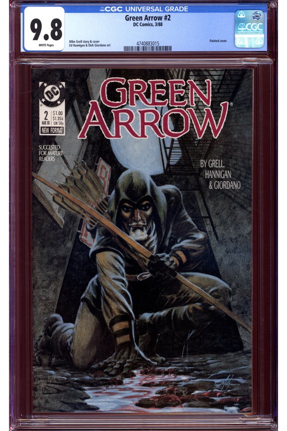 Green Arrow #2 - CGC 9.8 Comic Book
