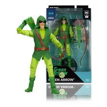 Green Arrow (Longbow Hunter) 7" Figure w/Digital Collectible - McFarlane Toys