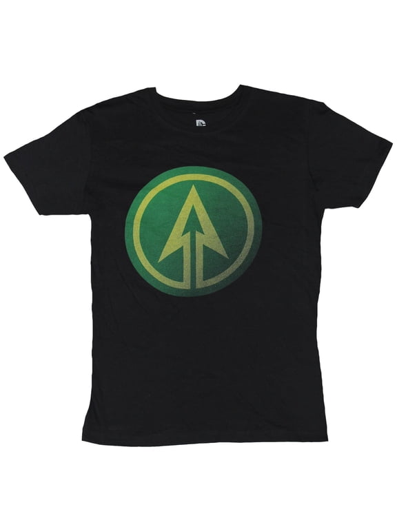 Green Arrow Mens T-Shirt - Arrow CW Series Green Up Arrow Logo (Small)