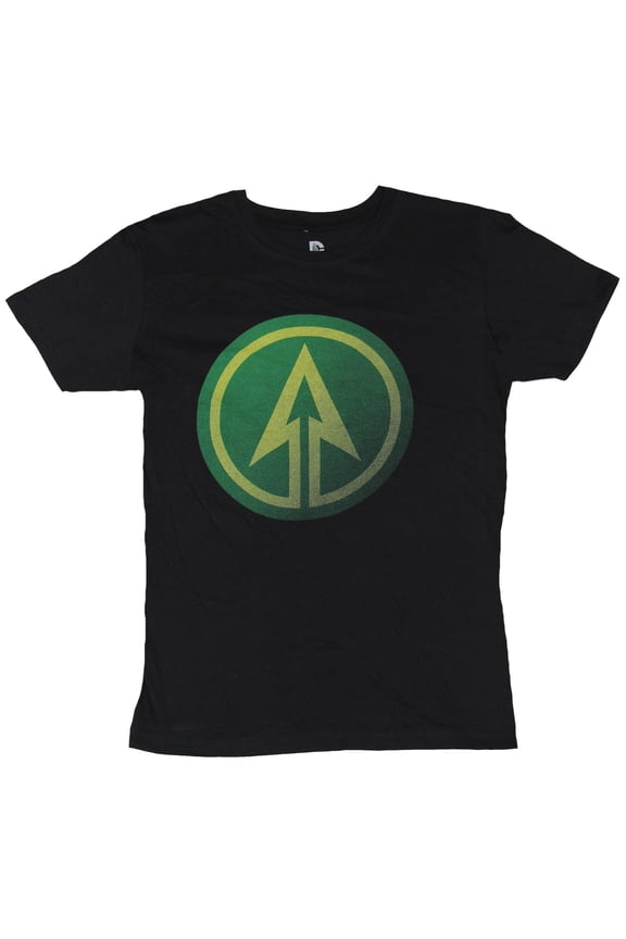 Green Arrow  Mens T-Shirt - Arrow CW Series Green Up Arrow Logo (X-Small)