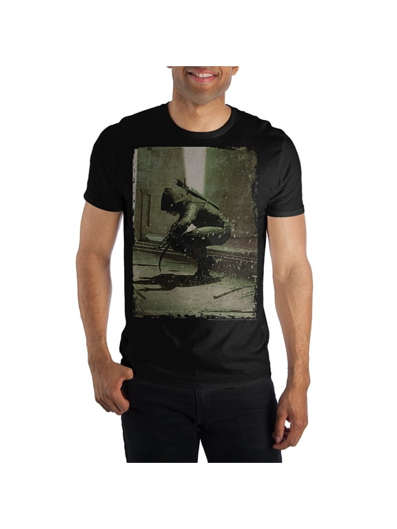 Green Arrow TV Show Men's T-Shirt Tee Shirt-5XL
