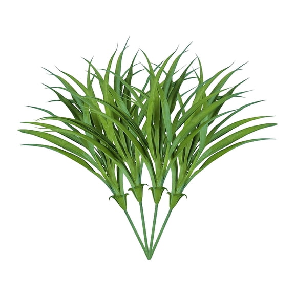 Green Artificial Fall Plants Home Garden Decoration Rural Style Fall Outdoor Decoration Simulation Green Plants Plastic 15.1 Inch 1Pc Green