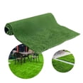 thumbnail image 1 of Green Artificial Grass Turf - 3FTX32FT (96 Square FT) Indoor Outdoor Synthetic Lawn Mat, Low Pile 0.6 Inch for Garden, Balcony, Pets & Landscaping, 1 of 9