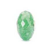 Trollbeads Green Aventurine Charm for European Bead Bracelet, Single