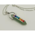 thumbnail image 1 of Green Aventurine Healing Crystal Point Necklace, 1 of 9