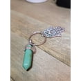 thumbnail image 1 of Green Aventurine Natural Healing Stone Keychain For Protection, 1 of 5
