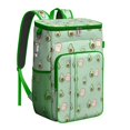 thumbnail image 1 of Green Avocado Pattern Insulated Cooler Backpack - 20L Soft Cooler Bag with Long-Lasting Insulation, Perfect for Picnics, Beach & Outdoor Adventures, 1 of 6