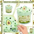 thumbnail image 1 of Green Avocado Shaped Slow Rebound Putty, 240ml, Soft Squeeze Toy, 1 of 7