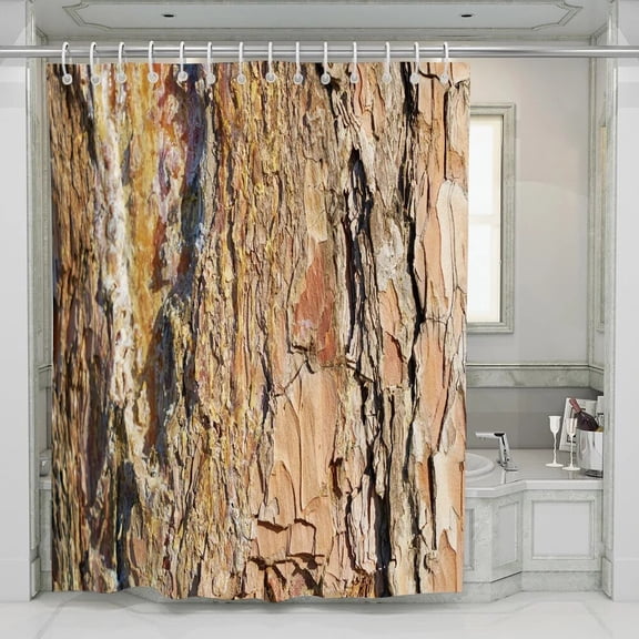 Green Bamboo Flower Shower Curtains 3D Leaves Background Wall Decor Fabric Bathroom Curtain Bathtub Screen With