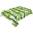 thumbnail image 1 of Green Bamboo Zen Plant Table Cloth Waterproof Dining Tablecloth for Table Kitchen Decorative Coffee, 1 of 5