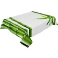 thumbnail image 1 of Green Bamboo Zen Plant Table Cloth Waterproof Dining Tablecloth for Table Kitchen Decorative Coffee, 1 of 5
