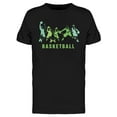thumbnail image 1 of Green Basketball Team T-Shirt Men -Image by Shutterstock, Male Small, 1 of 2
