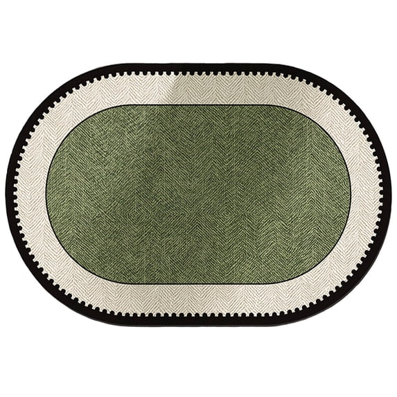 Green Bath Mat,Green Bathroom Rugs Mat,Non Slip Absorbent Quick Dry Bath Mats for Shower Room,Plush Microfiber Bath Mats for Bathroom Floor Washable Carpet for Shower Tub Sink Bedroom(15.7x23.6 Inch)