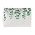 thumbnail image 1 of Green Bathroom Rug Green Bath Mat Leaf Bathroom Rug Leaf Bath Mat Tropical Bath Mat Tropical Bathroom Rugs 16" X 24", 1 of 8