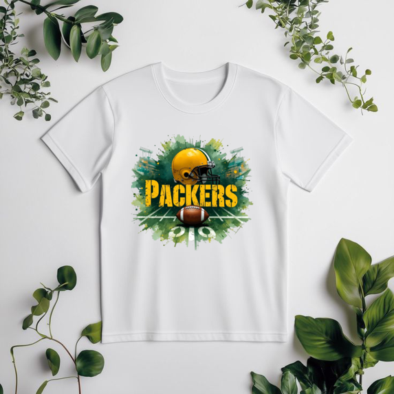 Green Bay Football Baseball Fan Spirit Graphic Casual Unisex T-Shirt, up to size 5XL