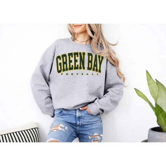 Green Bay Football Sweatshirt, Green Bay Football shirt, Vintage Style Green Bay Football Sweatshirt