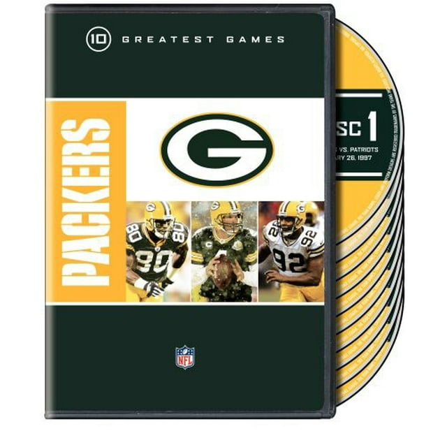 Green Bay Packers 10 Greatest Games (DVD)