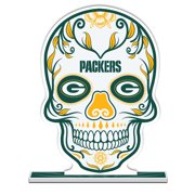 Green Bay Packers 10" Sugar Skull Standee