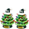 thumbnail image 1 of Green Bay Packers 2-Pack 4" Ceramic LED Christmas Tree Set, 1 of 3