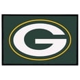 thumbnail image 1 of Green Bay Packers 2' x 3' Indoor/Outdoor Welcome Rug, 1 of 3