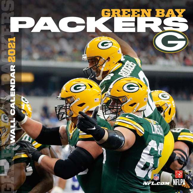 Green Bay Packers 2021 12x12 Team Wall Calendar (Other) 