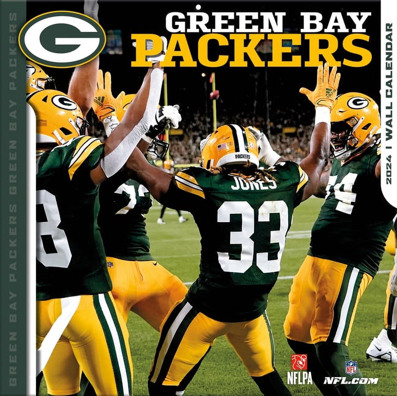 Green Bay Packers 2025 12x12 Team Wall Calendar (Other)