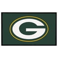 thumbnail image 1 of Green Bay Packers 3' x 5' Indoor/Outdoor Welcome Rug, 1 of 2