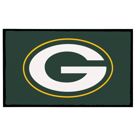 Green Bay Packers 3' x 5' Indoor/Outdoor Welcome Rug