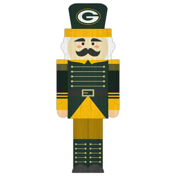 Green Bay Packers 31'' Nutcracker Leaner