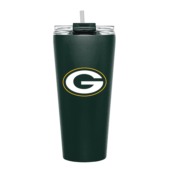Green Bay Packers 32oz. Double Play Big Slim Tumbler
