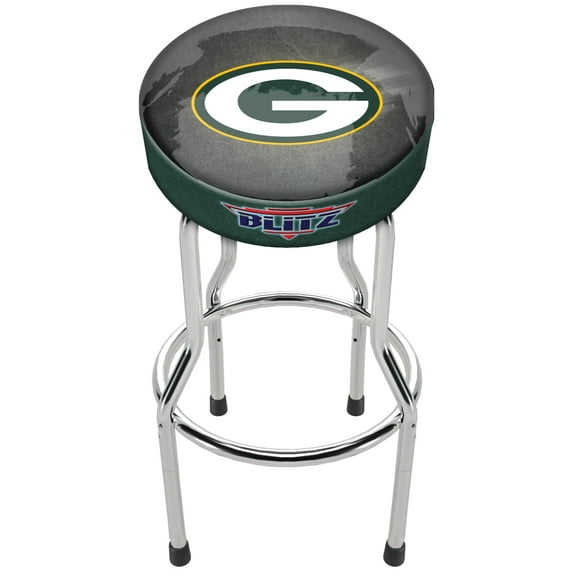 Green Bay Packers Adjustable NFL Blitz Team Pub Stool, Arcade1Up