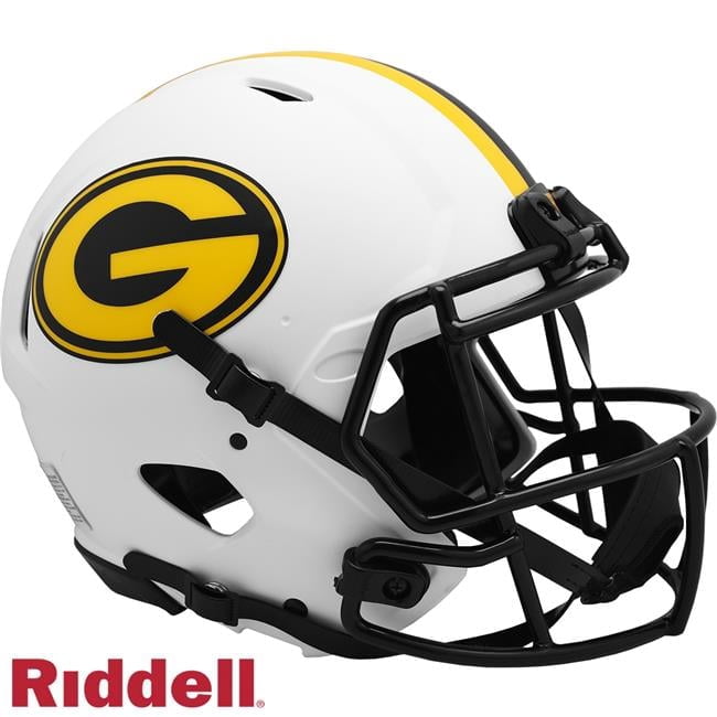 Green Bay Packers  Authentic Full Size Speed Style Lunar Eclipse Helmet - Alternate