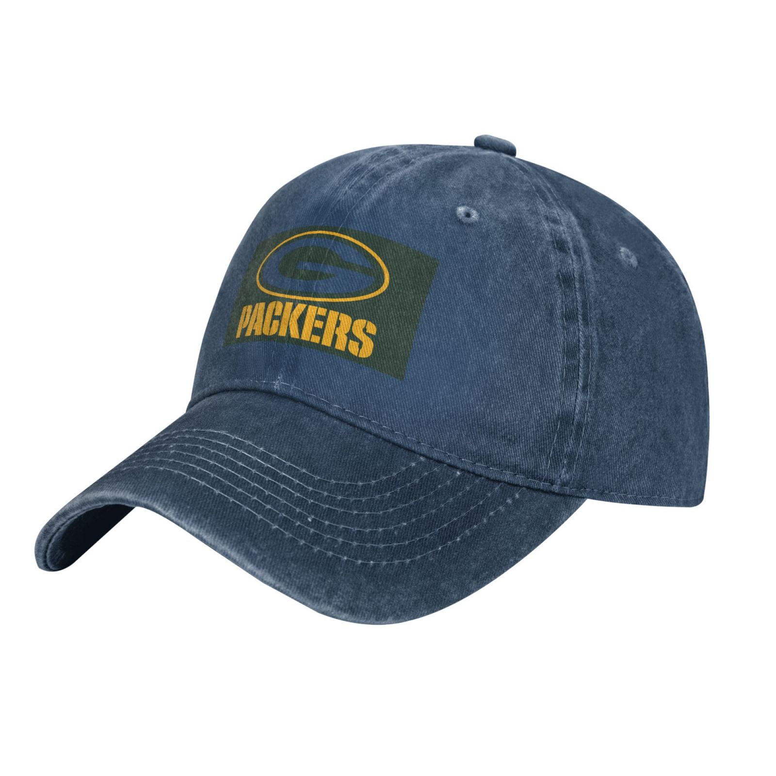Green-Bay-Packers Baseball Cap Adjustable Hat Sun Shade Peaked Cap ...